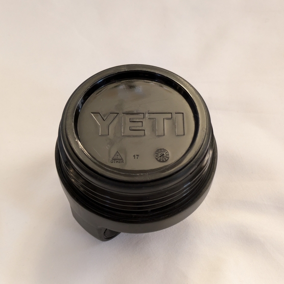 YETI 64oz Stainless Steel Silver Wide Mouth Screw Lid Chug Cap - Picture 6 of 7
